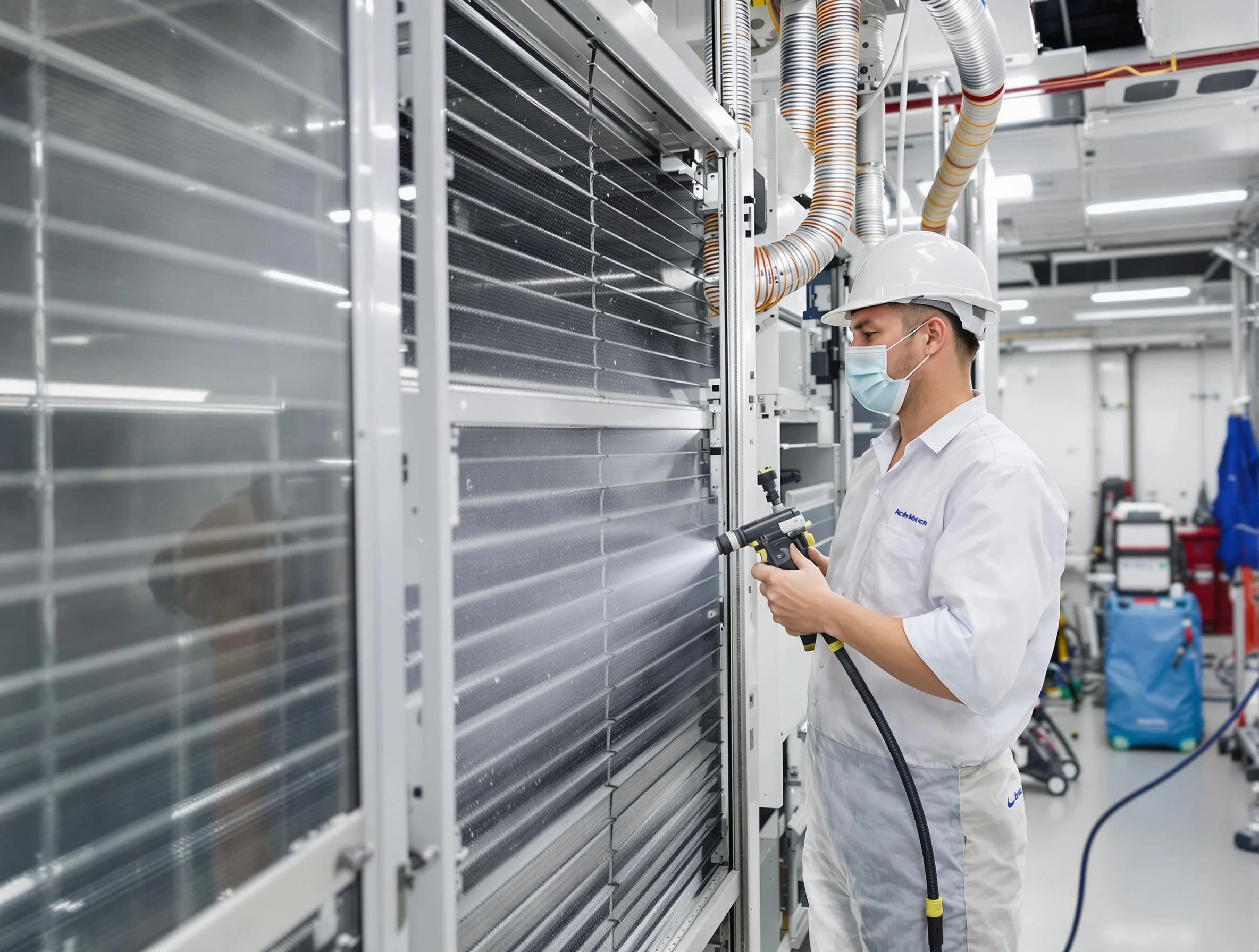 Professional AC coil cleaning by East Basin Air Duct Cleaning in East Basin